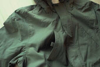 Zelená predĺžená bundička - 8