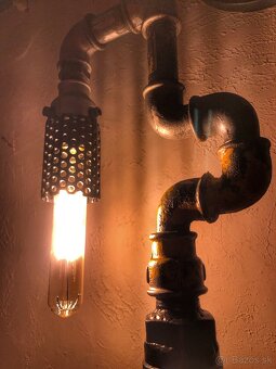 Industriálna lampa - STEAMPUNK IV - 8