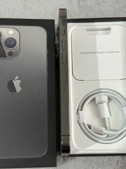 Predám Apple iPhone 13 PRO 128GB Black Stav Nového Telefónu - 8