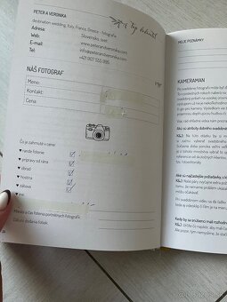 Svadobny deň dennik organizer, kniha na svadbu kniha wedding - 8