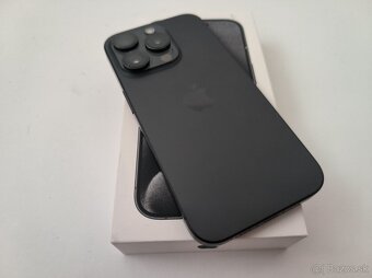 apple iphone 15 PRO MAX 256gb Black Titanium / Batéria 86% - 8