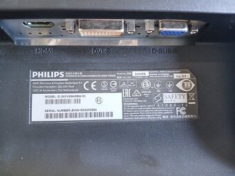 Predám 2ks LED Monitor Philips 243V5Q - 8