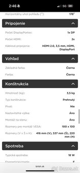 Herný monitor MSi g24c6 e2 180hz - 8