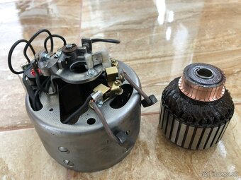 Jawa 250 / 11 pérák - zapalovanie po GO , kostra mínus pól - 8