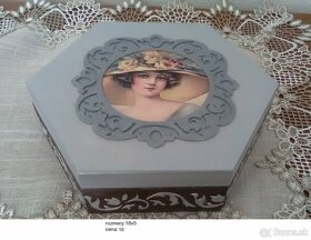 Šperkovnica-dekoračná škatulka - 8