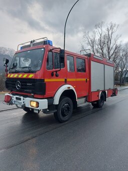 Mercedes 1224 AF 4x4 Hasiči Hasičke auto Top stan - 8