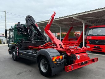 MERCEDES-BENZ ATEGO 1218 HÁKOVÝ NOSIČ 100 HYDRAULICKÁ RUKA - 8