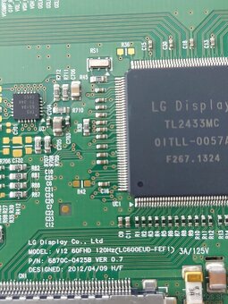 Základná doska Philips 60PFL8708S, T-con, E-board. - 8