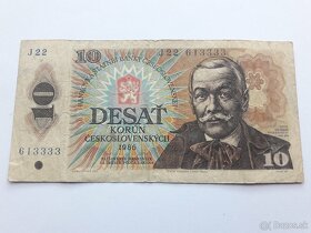 Československé bankovky - používané - 8