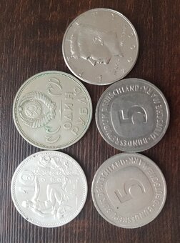 mince  koruny rubeľ a iné - 8