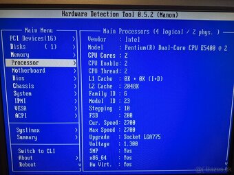 PC HP C2D Q8200 4x2.33GHz - 8
