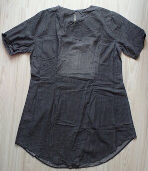 Letné šedočierne dámske šaty, L/XL,XL/2XL - 8