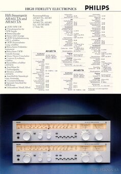Philips AH602 stereo FM/Am vintage receiver - 8