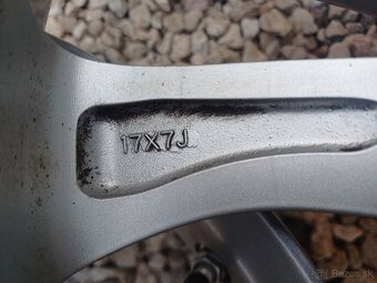 Hliníkové disky Mazda R17, 5x114,3 - 8