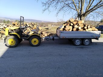 Malotraktor domacej vyroby 4x4 - 8