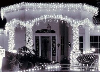 Vianočné osvetlenie-svetelná reťaz 25 m - 8