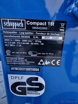 Stiepacka Scheppach Compact 15 T 400 V - 8