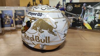 Max Verstappen - Majstrovská helma + podpis karta - 8