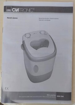 Malá práčka Clatronic MWA3540 - 8