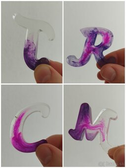 Dekorácie z epoxidovej živice - 8