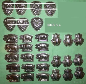 FORMIČKY A VYKRAJOVAČKY, DOBOVÉ na pečenie, pre zberateľov - 8