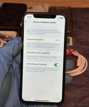 Apple iPhone X 64 GB Space Gray / nová batéria - 8