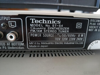 Prodám sestavu-TECHNICS-ZESILOVAČ-TAPE DECK-TUNER - 8