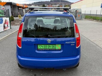 ► ŠKODA ROOMSTER 1,2 HTP - 51 KW, KOUPENO V ČR, BEZ KOROZE ◄ - 8
