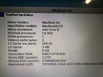 Apple MacBook air 13” /SUPER CENA/ - 8