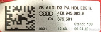 Audi A8 D3 facelift zadné svetlá(komplet set) - 8