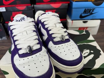 A BATHING APE BAPE STA White Purple (2022) - 8