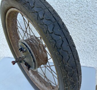 Predám zadné koleso na Jawa Pionier 50/05,20,21 - 8