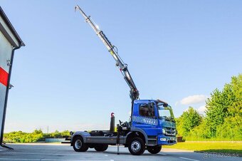MERCEDES 12T NOVÝ HÁKOVÝ NOSIČ KONTAJNEROV HYDRAULICKÁ RUKA - 8
