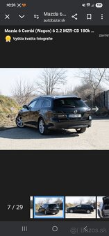 Mazda 6 combi (wagon) 2.2 MZR - CD 132KW - 8