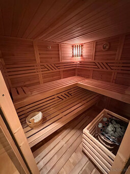 exkluzívna sauna saunová kabína vnútorná sauna 221x200cm 9kW - 8