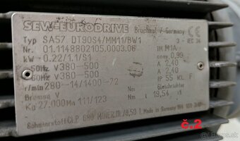 Elektromotory s prevodovkou SEW 3x - 8
