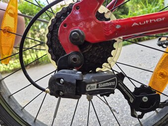 Detský bicykel AUTHOR Cosmic 20" – hliníkový rám, Shimano, - 8