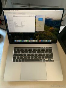 Apple Macbook Pro 16” 2019 i9 2,4 8 jadro 64gb ram 1TB SSD - 8