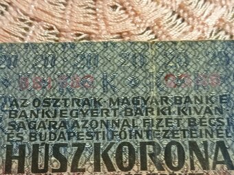 Bankovka R-U Husz korona - 8