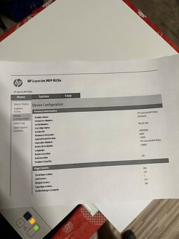 Predám laserovú tlačiareň s skenerom HP LaserJet Pro M28a - 8