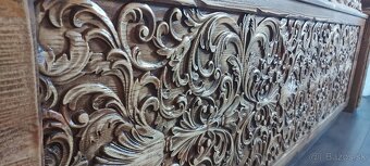 Drevená posteľ 180×200cmvrátane ortopedických roštov - 8