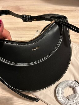 Poléne Numéro Dix Smooth black kabelka + dust bag (POL2) - 8