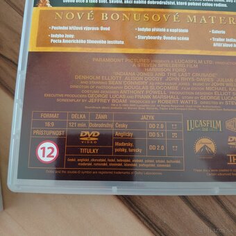 • Na predaj DVD film Indiana Jones • - 8