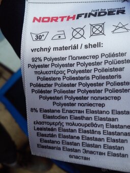 PÁNSKA BUNDA - NOVÁ ZNAČKOVÁ - NORTH FINDER XXL, - 8