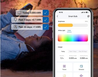 RGB Tapo TP-Link L535E - E27 matter 16ks - 8