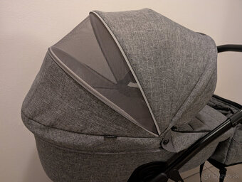 Predám kočík Noordi fjordi 3v1 (Dark grey) - 8