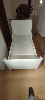 Predám roztahovaciu Posteľ IKEA BUSUNGE + matrac VIMSIG - 8