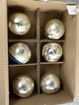 Retro vianočné ozdoby rôzne - 8