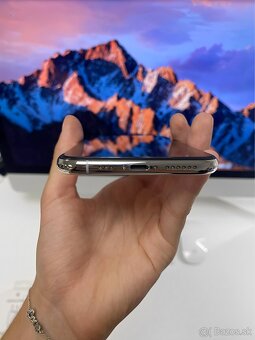 iPhone Xs Silver BATERIE 100% TOP - 8