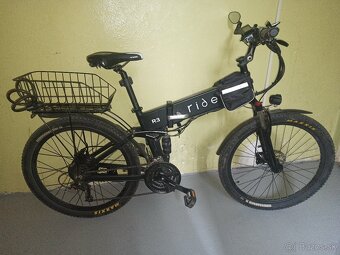 Predám elektrický skladací bicykel Ride 66 r3 - 8